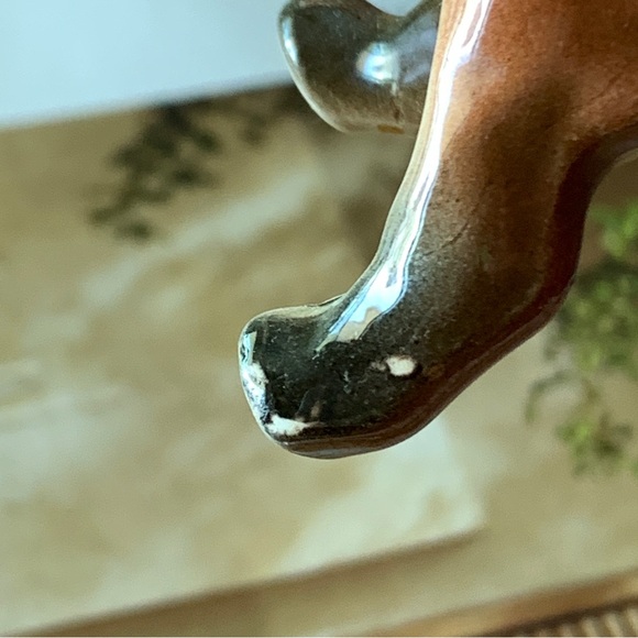 Vintage Ceramic BOXER DOG Figurine - Picture 7 of 10